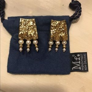 Mignon Faget- vintage Romanesque Return Earrings